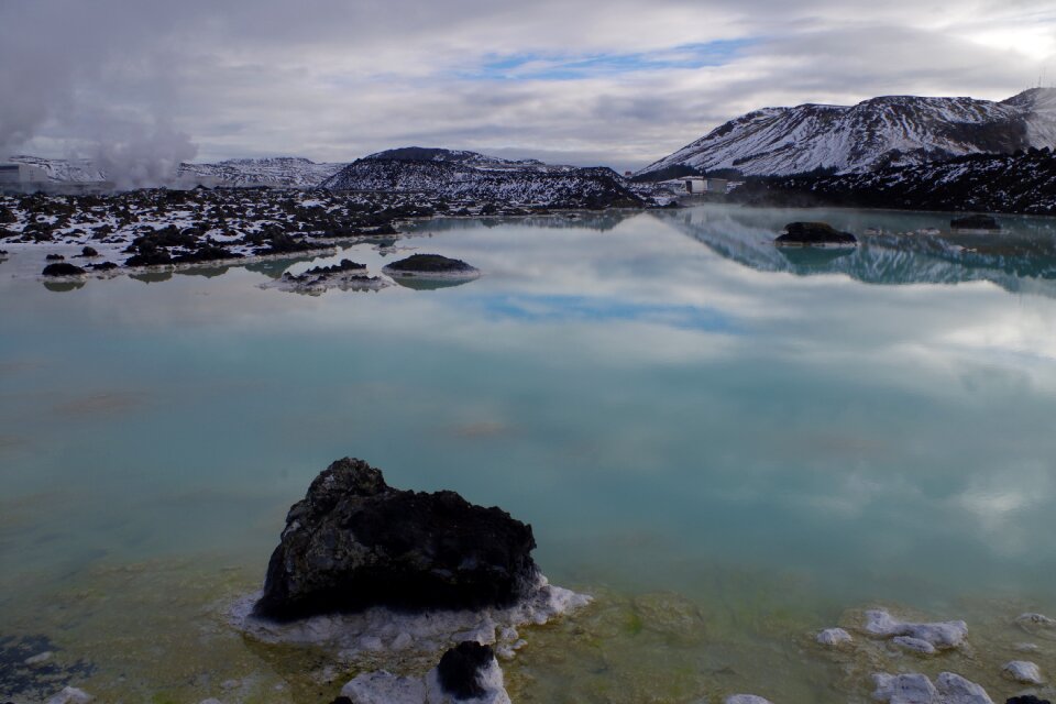 Blue lagoon outlying pools