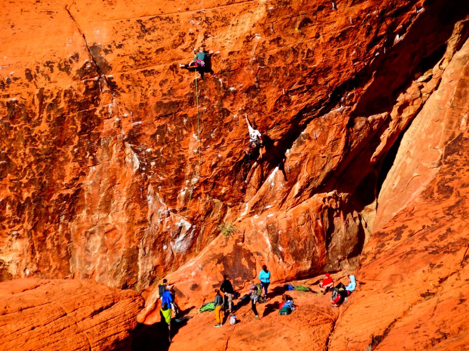 America rock cliff photo