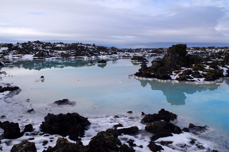 Blue lagoon outlying pools
