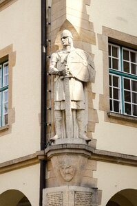 Swabian alb germany statue photo