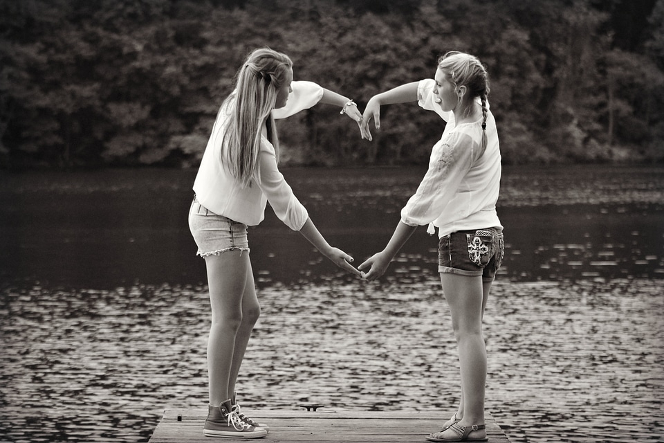 Adorable black white
