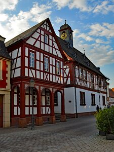 Town hall historic center truss