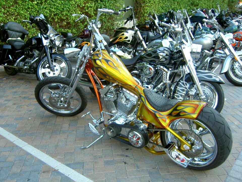 Motorcycle engine vehicle