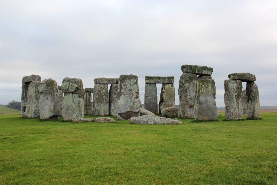 The boulder group archaeological site stonehenge