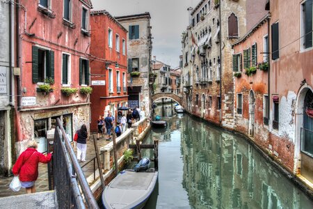 Venice channel italy photo