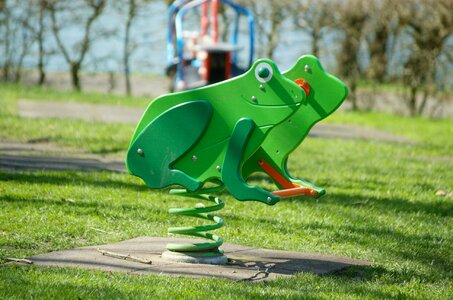 Frog swing game device photo
