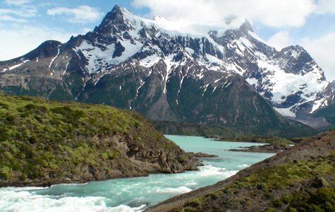 Mountain nature water