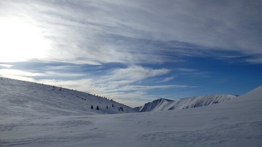 Journey in the mountains nature