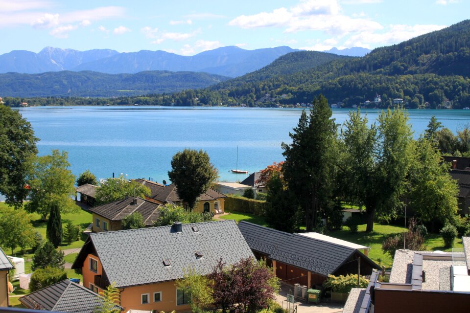 Lake outlook alpine