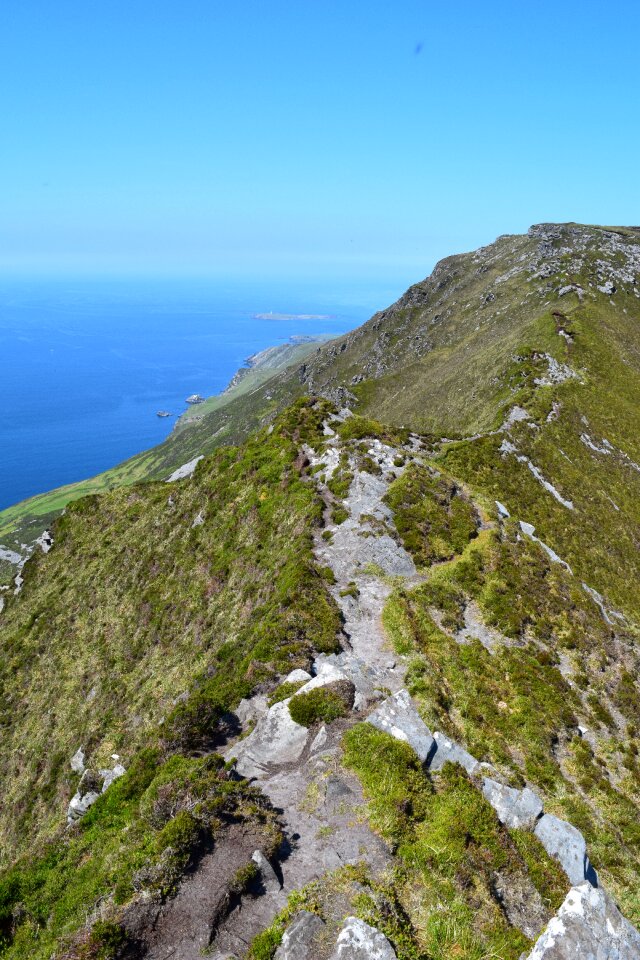 Ireland mountain path