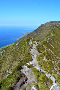 Ireland mountain path