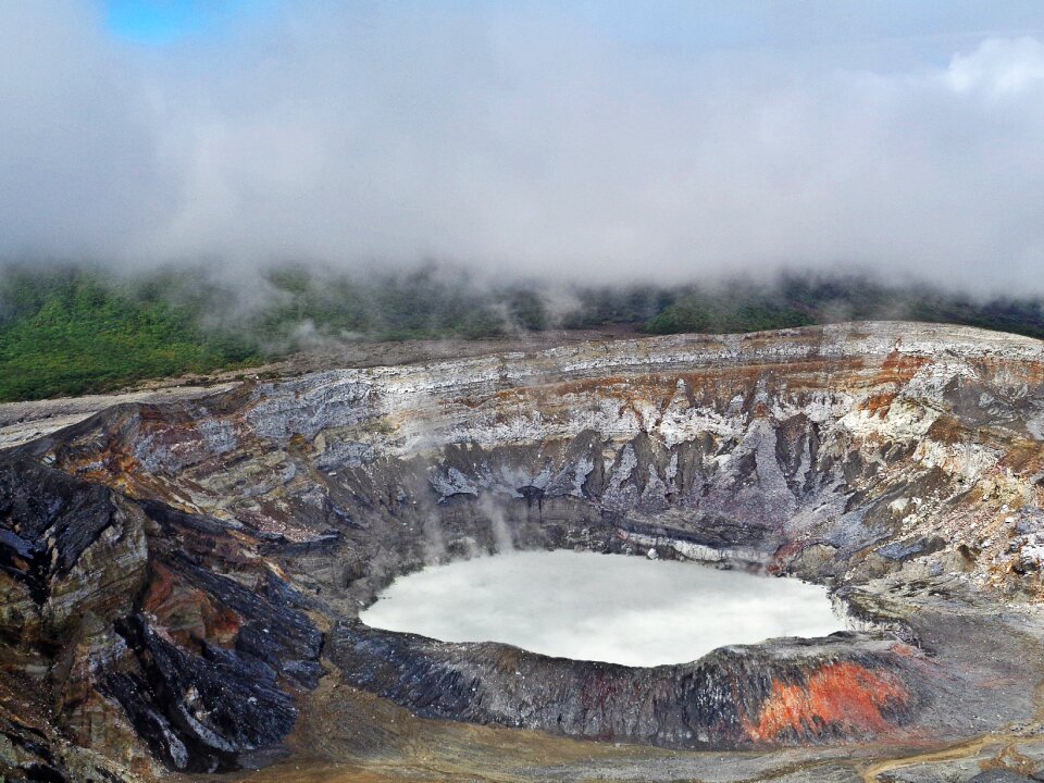 Poas costa rica crater