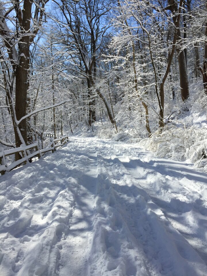 White outdoor snow