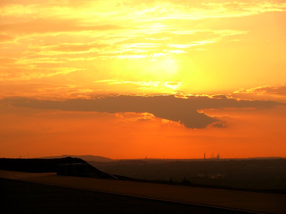 Ruhr area abendstimmung evening sky