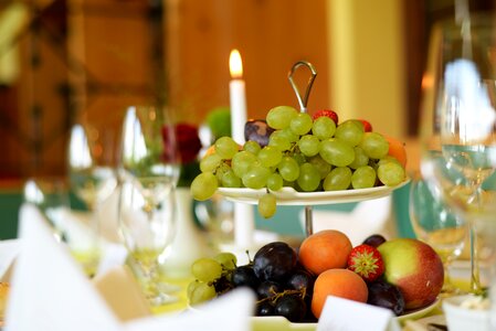 Table setting wedding photo