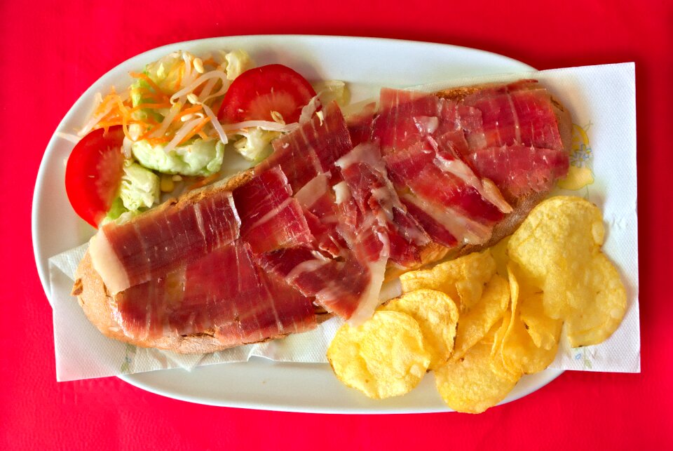 Lunch menu appetizer