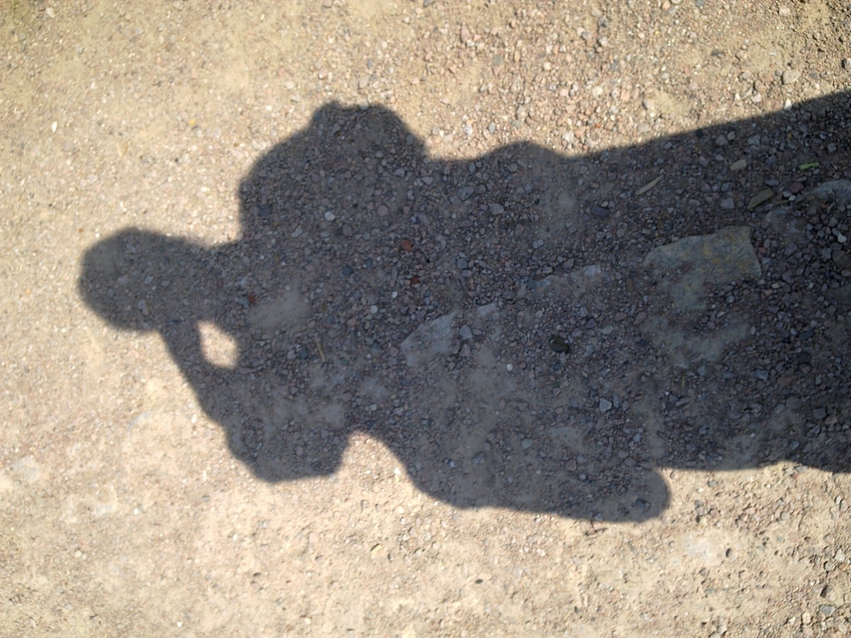 Shadowy light close up