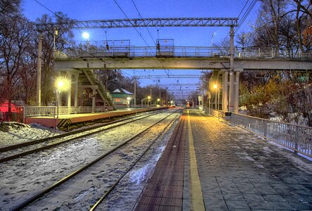 Railway vladivostok far east photo