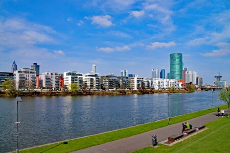 Germany main banks skyscraper