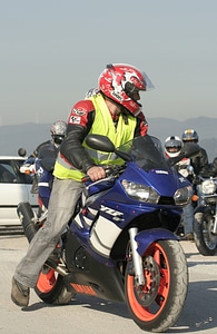 Moto biker vehicle photo