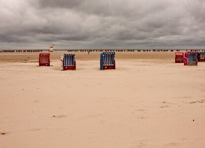 Nordfriesland vacations beach chair photo