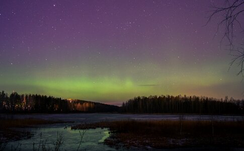 Finnish forest lake