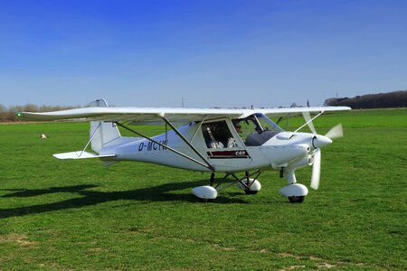 Microlight start start position photo