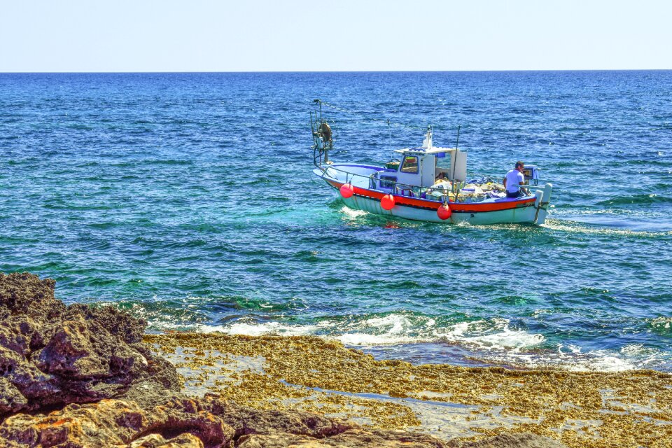 Sea traditional fisherman photo