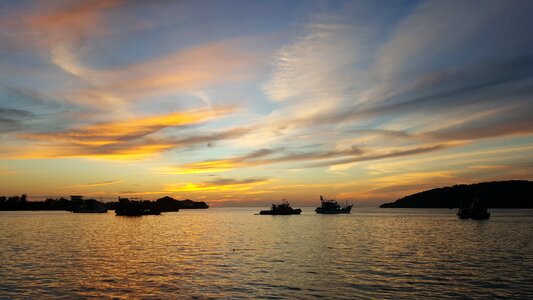 Sunset sky times
