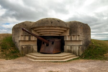 Normandy france cannon photo