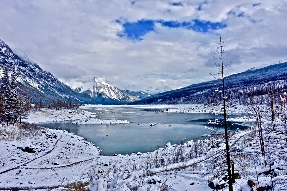 Lake landscape scenic