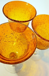 Glass blown stained glass