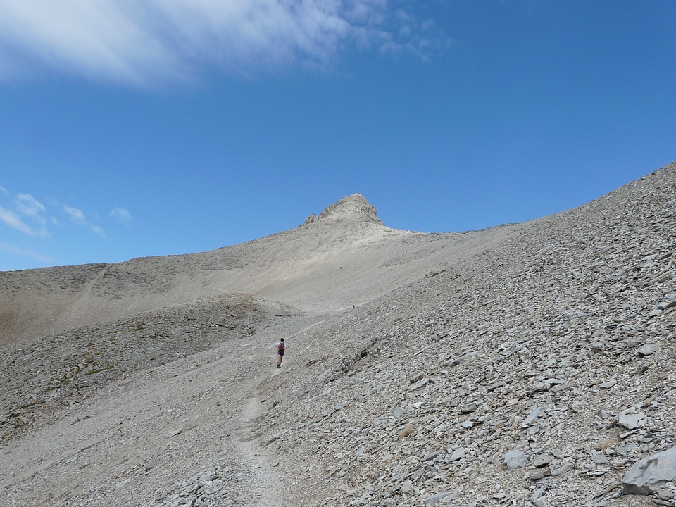 Nature landscape high mountain