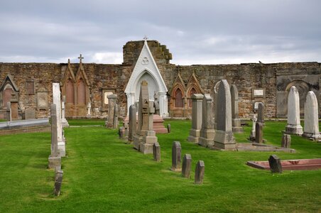 Tombstones graves old cemetery