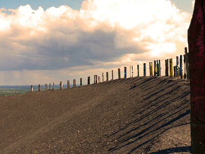 Railway sleepers places of interest totems