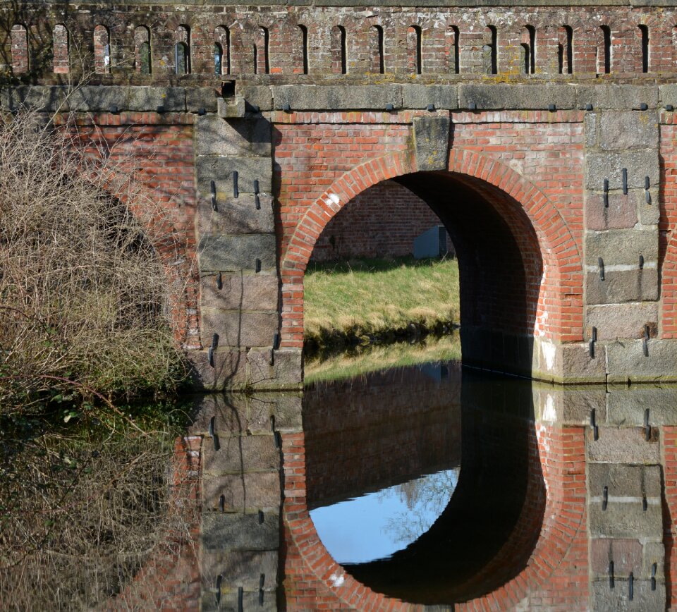 Eutin closed bridge mirroring