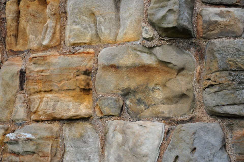 Lake dusia stone stone wall