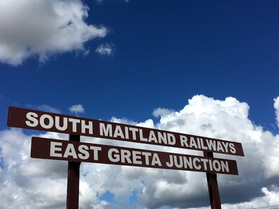 Railway romance sky landscape