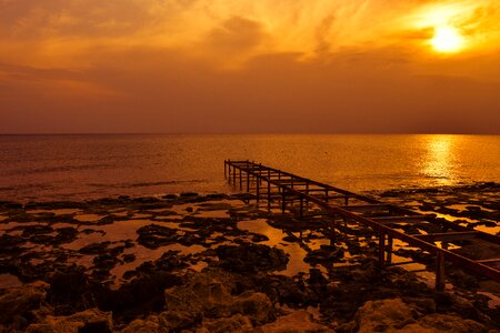 Horizon pier destroyed photo