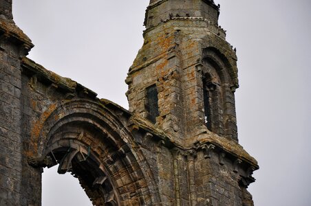 Architecture old destroyed