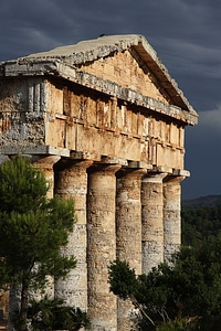 Sicily temple landscape