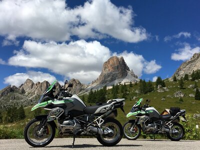 Gs trophy mountains enduro photo