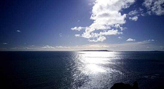 Blue ocean water