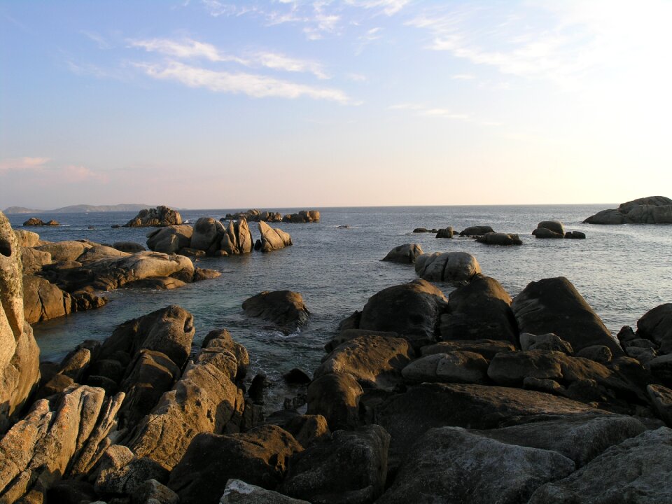 Sea cliff splash photo