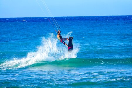 Wind surfing leisure windsport photo