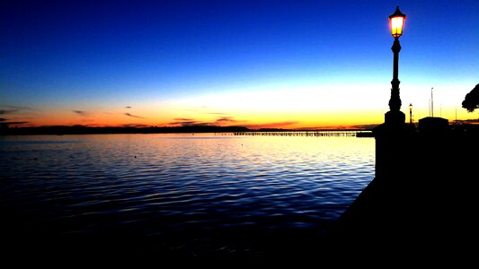 Sunset shadow orange