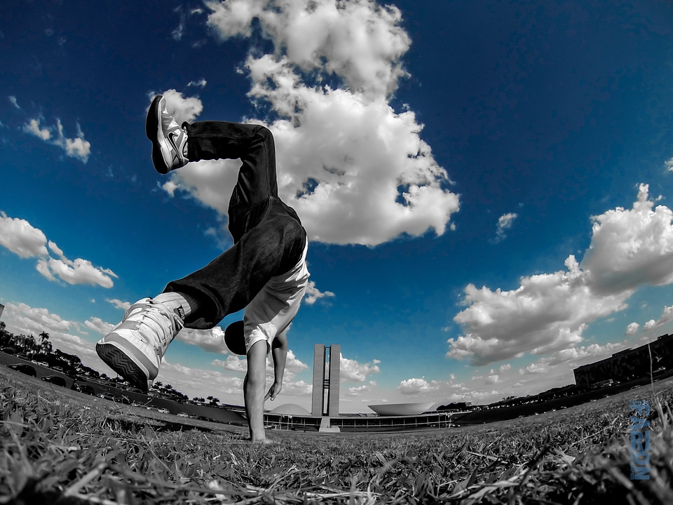 Back flip jumper gopro