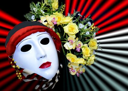 Mask carnival disguise photo