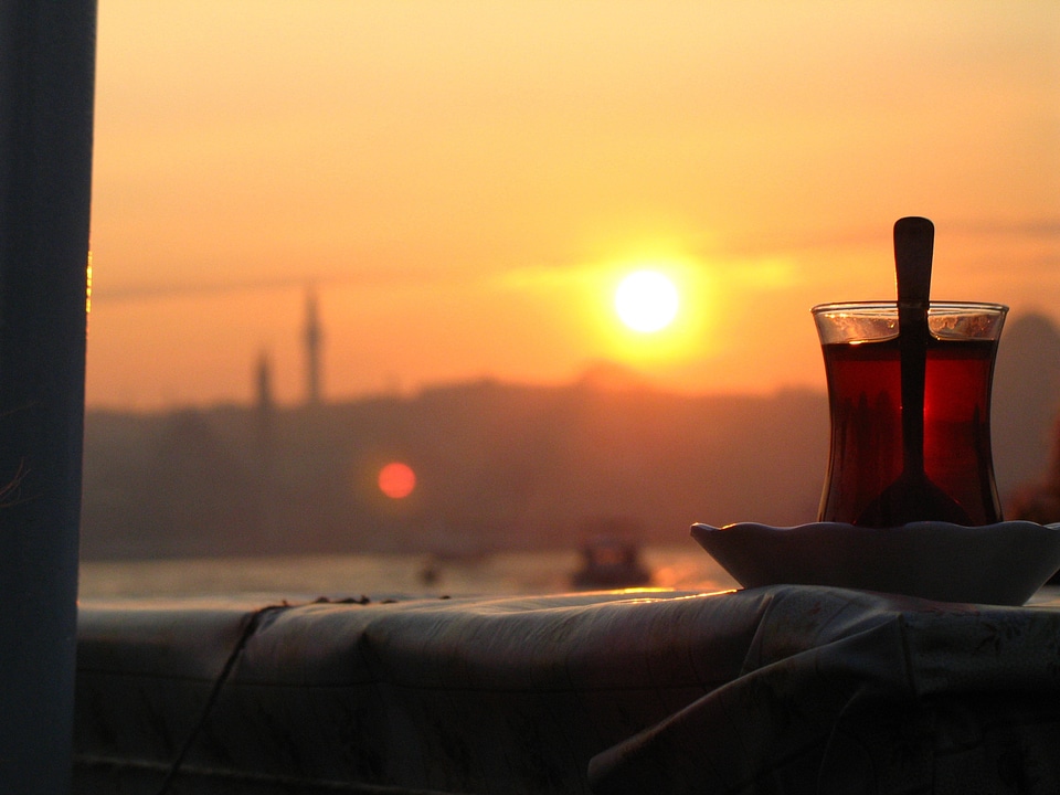Istanbul sun sunset