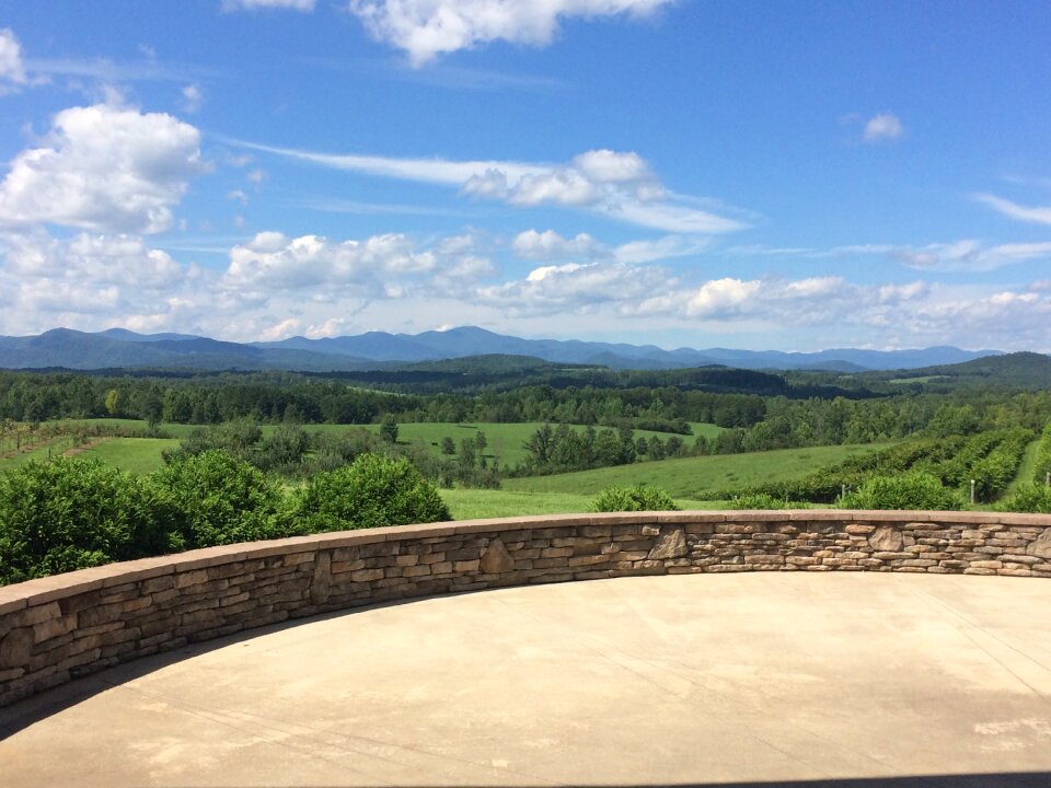 Landscape south carolina view from chatooga belle farm